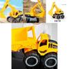 Durable Abs Plastic Engineering Construction Truck Excavator Digger Vehicle Car Toy