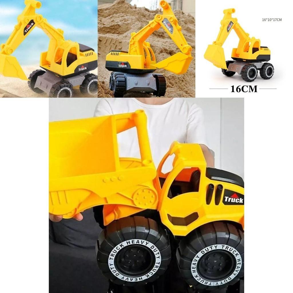 Durable Abs Plastic Engineering Construction Truck Excavator Digger Vehicle Car Toy