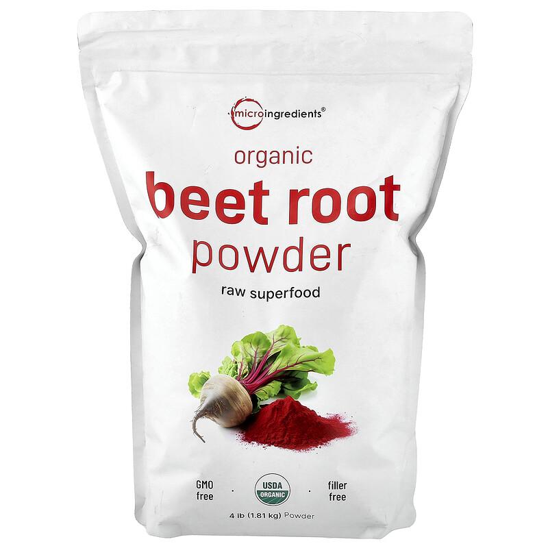 Organic Beet Root Powder, 4 lb (1.81 kg)