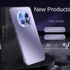 Для Honor Magic 7 7 Pro Задняя панель из ПК + Мягкий край из ТПУ Металлическая краска Интегрированная линза Противоударный и нескользящий чехол для телефона