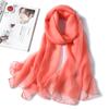 New Solid Color Versatile Yourou Yarn Scarf Women's Imitation Silk Scarf Women's Summer Sunscreen Shawl Imitation Beach Towel