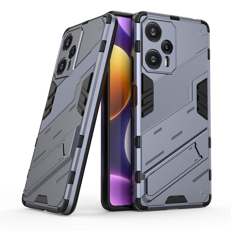 For Poco F5 Cover Case Xiaomi Poco F5 Capas Phone Bumper Back Armor Kickstand Shockproof Holder Protector Fundas Poco F5 Pro F 5