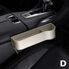 Car Storage Box Organizer Universal Car Seat Slit Pocket Catcher Organizer Central Control Slot Box Card Phone Key Pocket