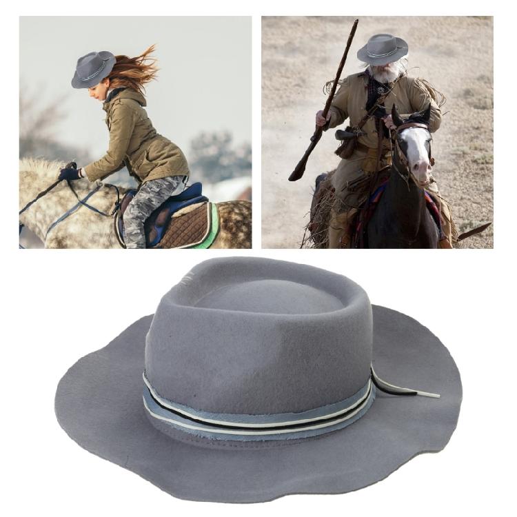 Элегантная шляпа хомбург, шляпа-котелок, костюм ранчера для мероприятий на открытом воздухе