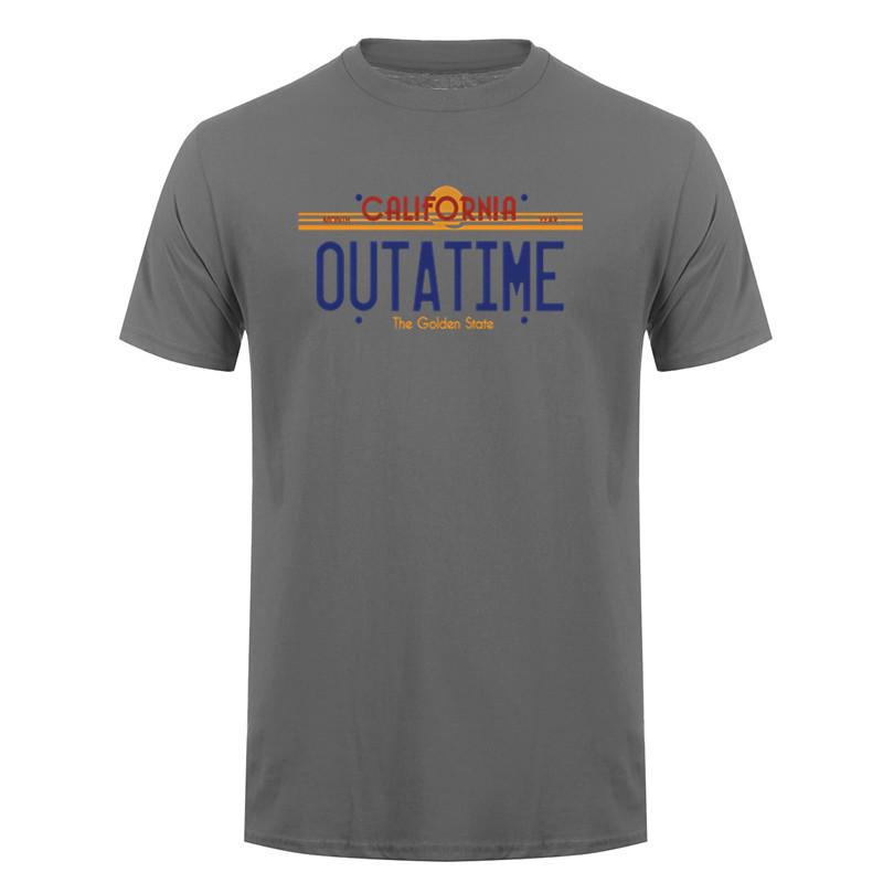 Back To The Future Outatime License Tshirt Cotton Unisex Unisex Short Sleeve T Shirts Dz070