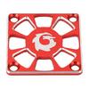 2 Pcs Aluminum Alloy Fan Cover 40x40mm RC Cooling Fan Guard Protective Heatsink Cover ESC Motors