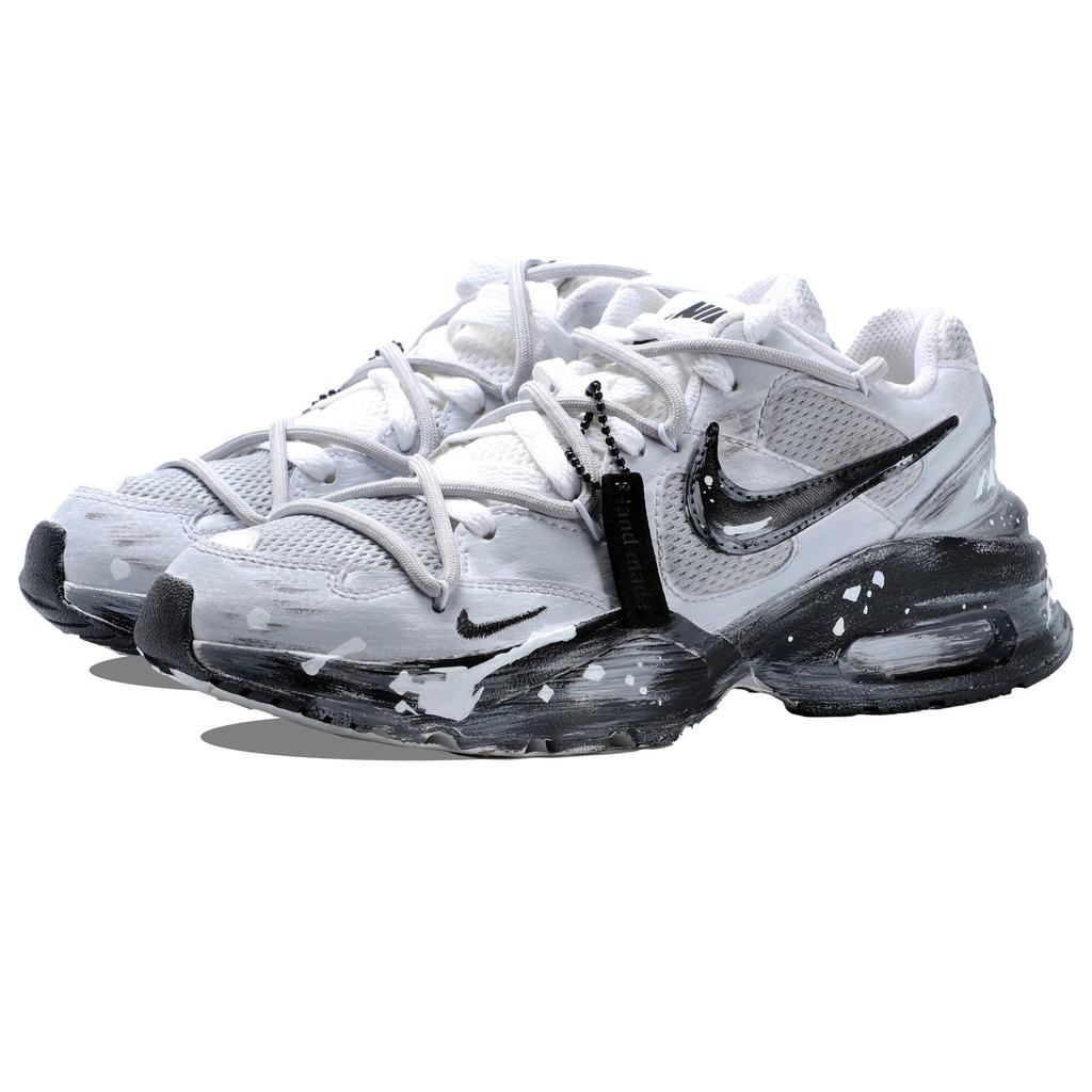 Nike Air Max Fusion Сетчатая амортизация Устойчивость к скольжению Устойчивость к истиранию Воздухопроницаемость Низкие Кроссовки на массивной подошве Женские CJ1671-100(Team130-VAM)
