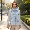 Fashionable Neck Decoration for Women Lightweight Scarf Women, Cute Bee Pattern Scarf, Stylish Accessory Soft Long Thin Shawl Wrap Vacation,