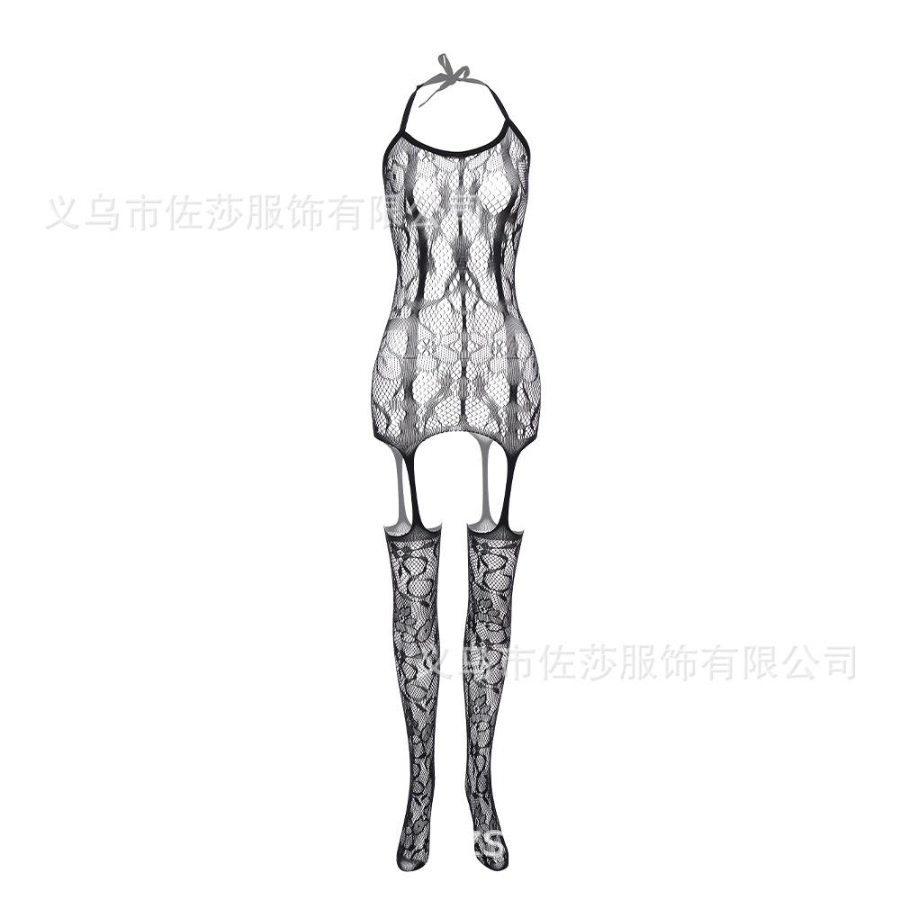 Sex Underwear Benxi New Nylon Stockings Hollow Onesie Hollow Sexy Mesh