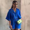 European and American women's clothing new casual short-sleeved shorts fashionable African suit two-piece women's suit