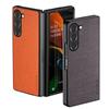 Case for Samsung Galaxy Z Fold 5 4 3 5G Fold5 Coque Luxury Textile Leather Cover Funda for Samsung Galaxy Z Fold 5 Case Capa