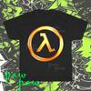 Новая американская футболка Half life с символом лямбда, активная, смешная, размеры от S до 5XL