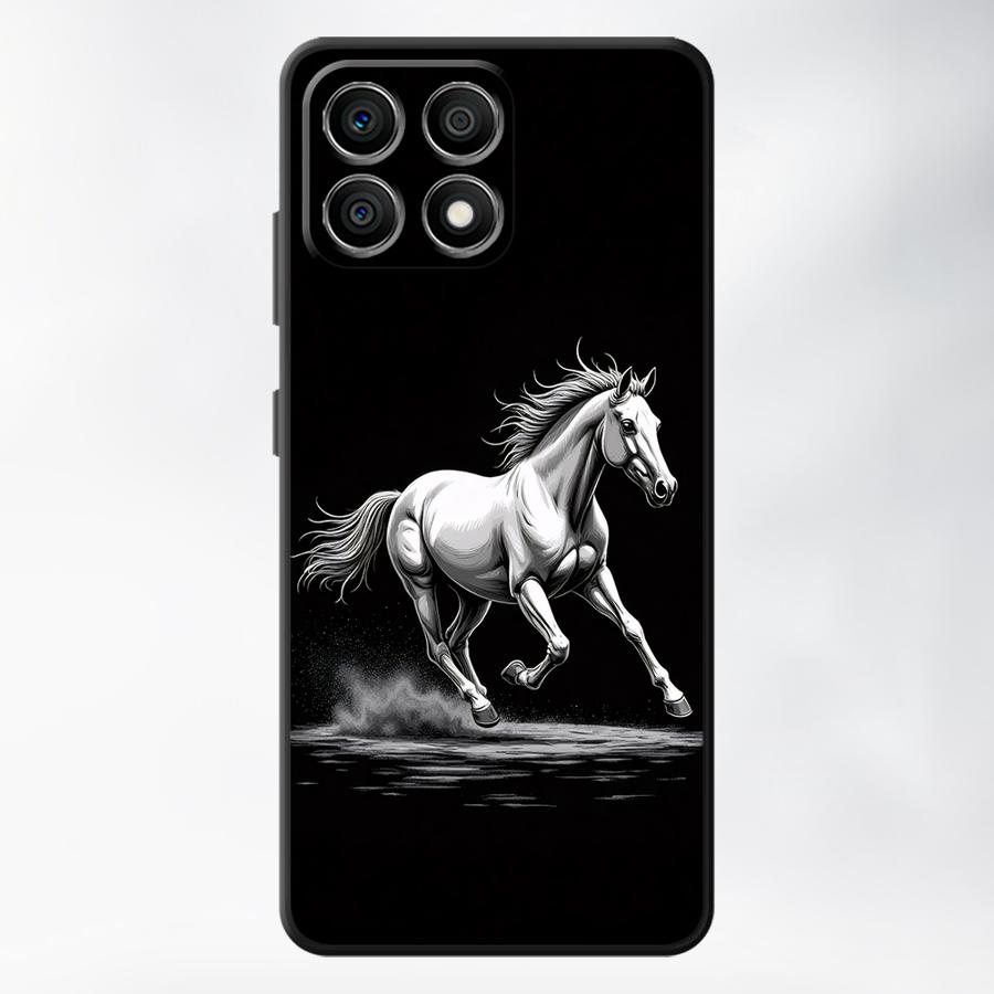 Чехол для телефона Funda с изображением бегущей лошади для Honor 70 X5b 8X X7 X8 90 Magic5Lite 200 400 Lite X9a X6