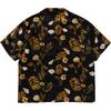 Bape Рубашка с коротким рукавом с открытым воротником с рисунком "Отпуск" 0ZXSRM132308O