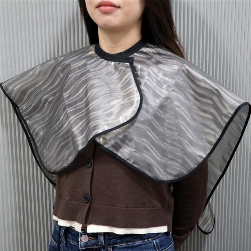 Утолщенная водонепроницаемая парикмахерская накидка для химической завивки, окрашивания и укладки волос.