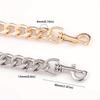 Metal Aluminum Bag Chain Strap Handle Shoulder Crossbody Handbag Bag DIY Metal Replacement Chains Bag Parts Accessories