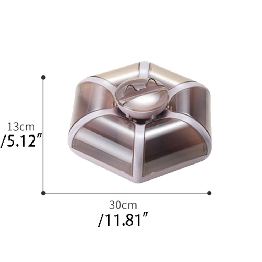 Влагостойкая коробка для фруктов Lotus, пылезащитный отсек для хранения, поднос для хранения закусок, гостиная