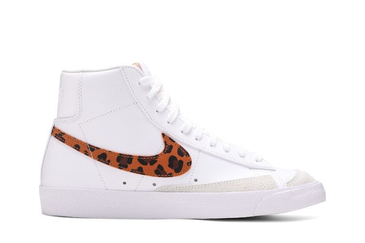 Women's Sneakers Nike Blazer Mid Leopard (Women's) White/White-Leopard