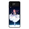 Жесткий черный для Samsung Zflip Flip Z Flip3 5g Zflip3 Phone Funda Berserk Guts Anime PC