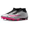 Nike Mercurial Superfly 9 Acad 25 FG/MG 'Metallic Silver Hyper Pink' Sneakers FB8402-060