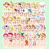 Водонепроницаемые милые наклейки Sonny Angel для детей, 50 штук, для DIY-поделок и украшения