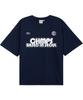 BORN CHAMPS [6 Цветов] Спортивная Уф Оверсайз Футболка с Коротким Рукавом B25St93 (Тип)