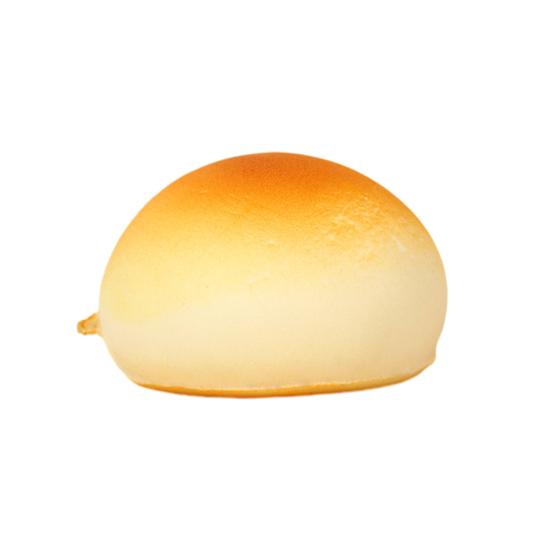 Realistic Golden Bun Squeeze Toy PU Slow-Rising Fidget Food-Themed Design Soft Stress Reliever for Kids Adults Novelty Gift for