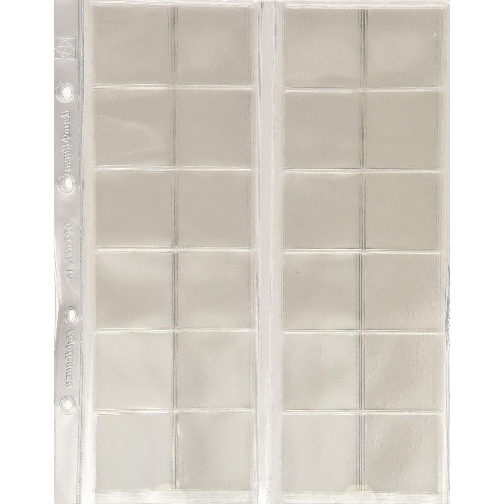 Leuchtturm Optima Coin Sheets 5pk (Clear) (M24/34)