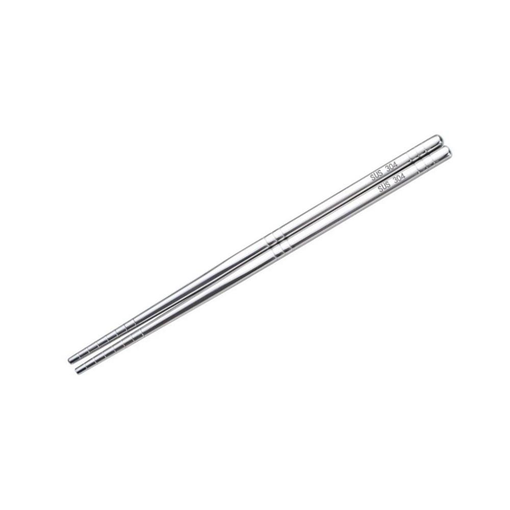 High Temperature Sterilizable Non-slip Tableware Metal Chopsticks Chopsticks Kitchen Accessories