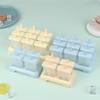 Ice Cream Popsicle Mold Diy Ice Cream Machine Homemade Ice Box With Plastic Stick Ice-Lolly Mold Ice Cube Tray Kitchen Gadgets