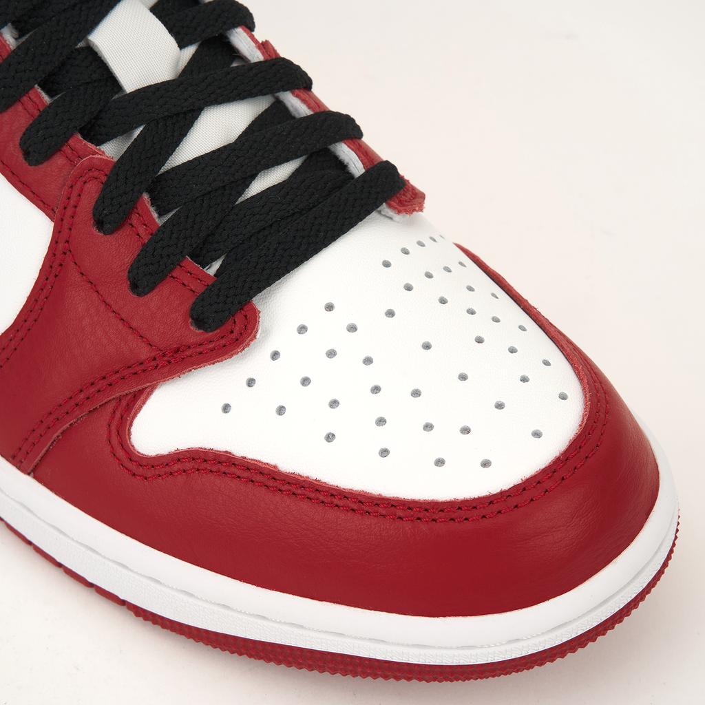Кроссовки Air Jordan 1 Retro Low OG Chicago 2025 унисекс красные Varsity-красные черные HQ6998-600