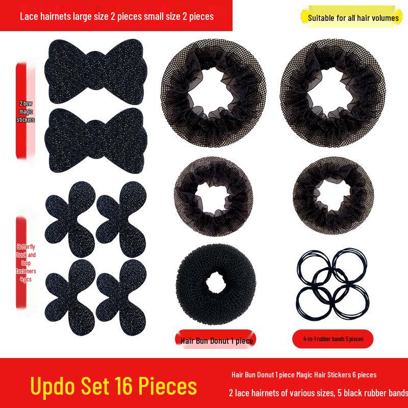 Детская сетка-снуд для волос для танцев по уровням - Аксессуар для пучка для девочки