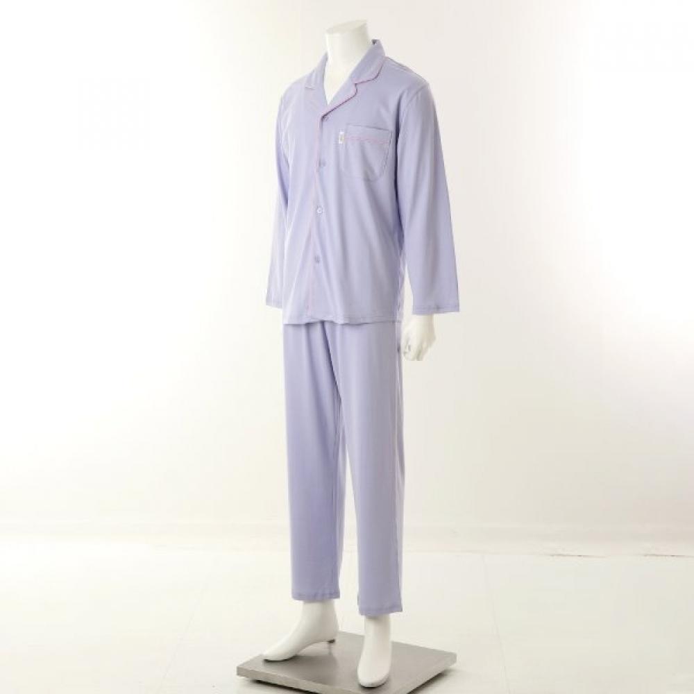 Wacoal 100 Cotton Knit Solid Couple Pajama Set Wpa2476w+wpa2476m
