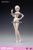 [TOYBARJAPAN] 112 Подвижная фигурка для 86TOYS T86-ST Жемчужно-белая кожа Манга Аниме стиль Женское тело с неокрашенной головой и набором кистей рук (T86-ST02-A