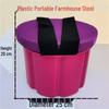 Portable Thickened Plastic Stool