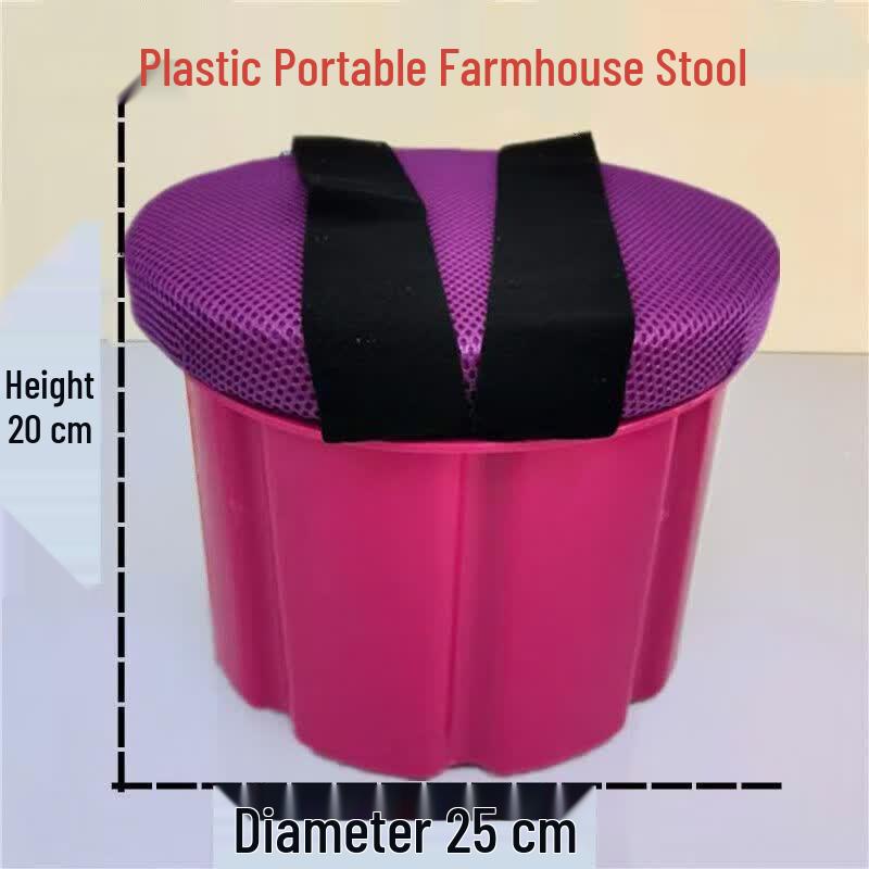 Portable Thickened Plastic Stool
