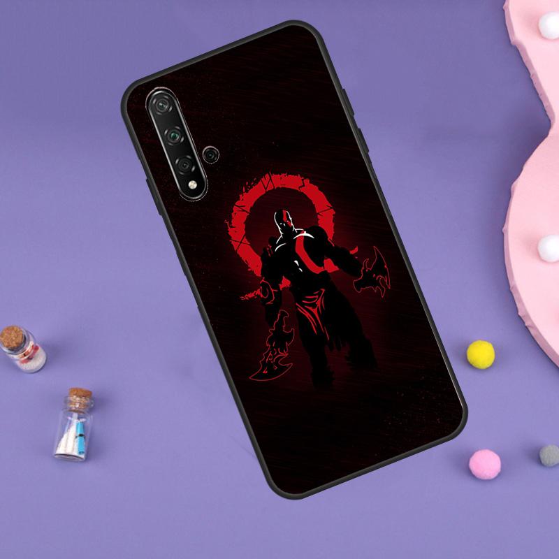 Чехол God of War для Huawei Nova Y70 Y60 Y61 Y90 Y91 5T 9 10 SE 3i 8i 11i 11 Pro P20 P40 P30 Lite