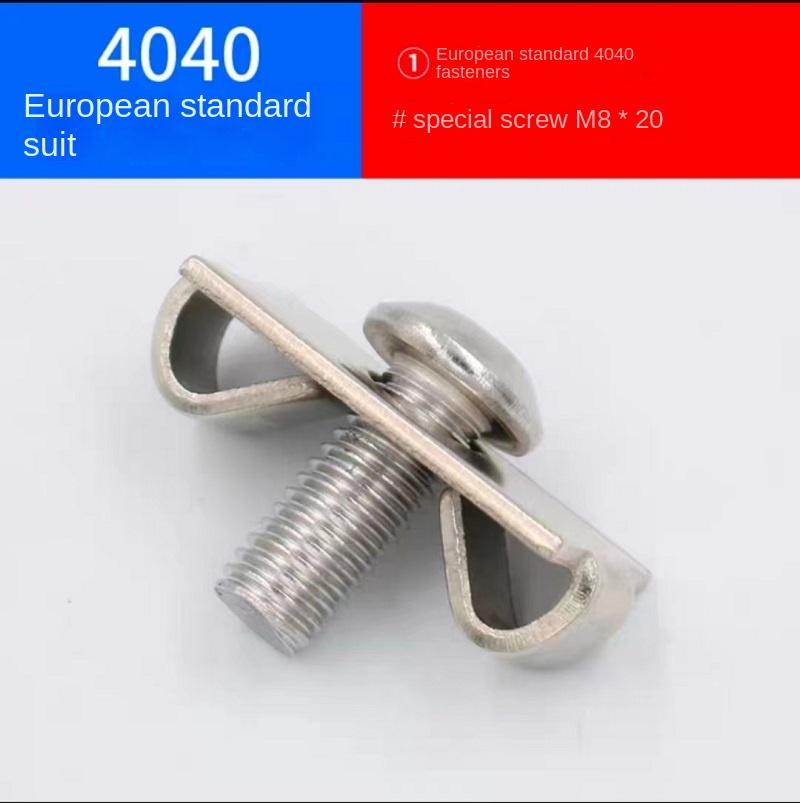 20/50 ШТ. M6 M8 M12 ЕС Алюминиевый профиль Эластичный крепеж 2020 3030 4040 4545 Бабочка-крепеж Встроенный соединитель Сборка каркаса