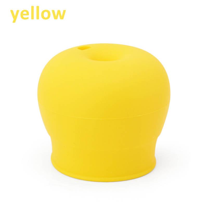 Силиконовые детские крышки с соломенными отверстиями, крышка для стеклянной посуды, герметичная, растягивающаяся, аксессуары для чашек ярких цветов, защита от пролития