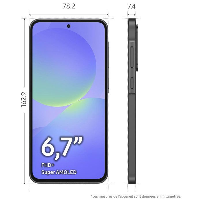 Смартфон SAMSUNG Galaxy A36 5G 6 ГБ + 128 ГБ Черный