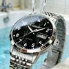 Men's Automatic Mechanical Watch Luminous Waterproof Dual Calendar Quartz Digital Wristwatch New