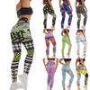 Fashion Women's Printing Breathable Hip Lifting Exercise Yoga Pants