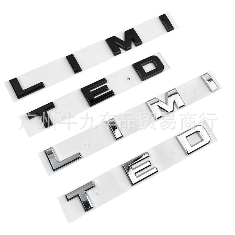 Suitable for F150 car logo F150 LIMITED cover car logo ABS body side label, pickup truck labeling
