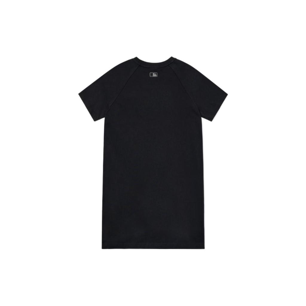 New MLB New York Yankees Short Sleeved Dress Women's Black 3FOP00423-50BKS