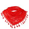 Women Lace Tassel Rose Floral Hollow Scarf Shawl Lady Wraps Scarves