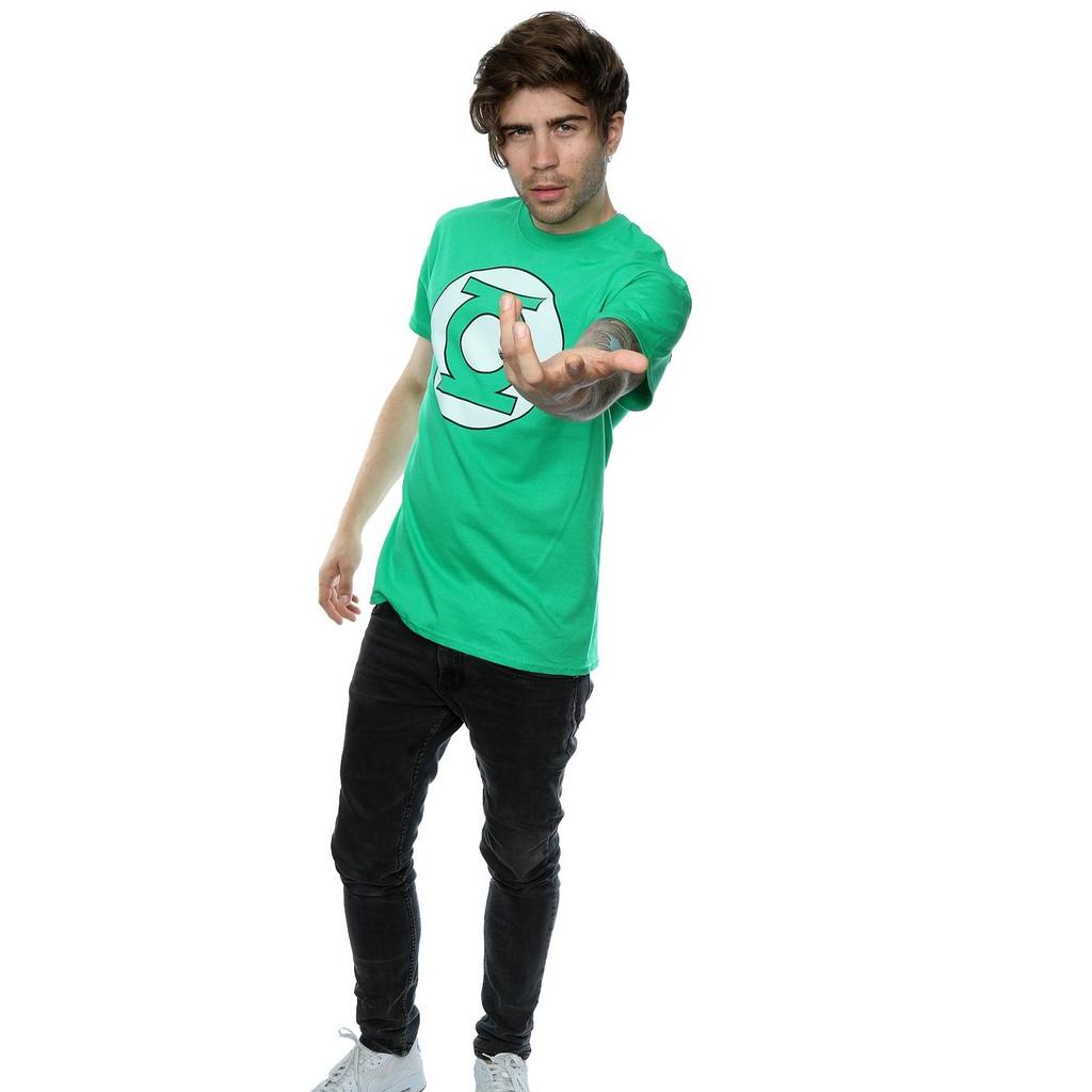 DC Comics Мужская футболка с логотипом Green Lantern
