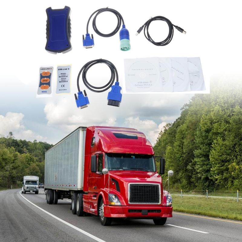 Heavy Duty Truck Scanner for NEXIQ USB Link 3 USB Link Universal Diagnostic Tool Diagnostics Detector Diagnostic System