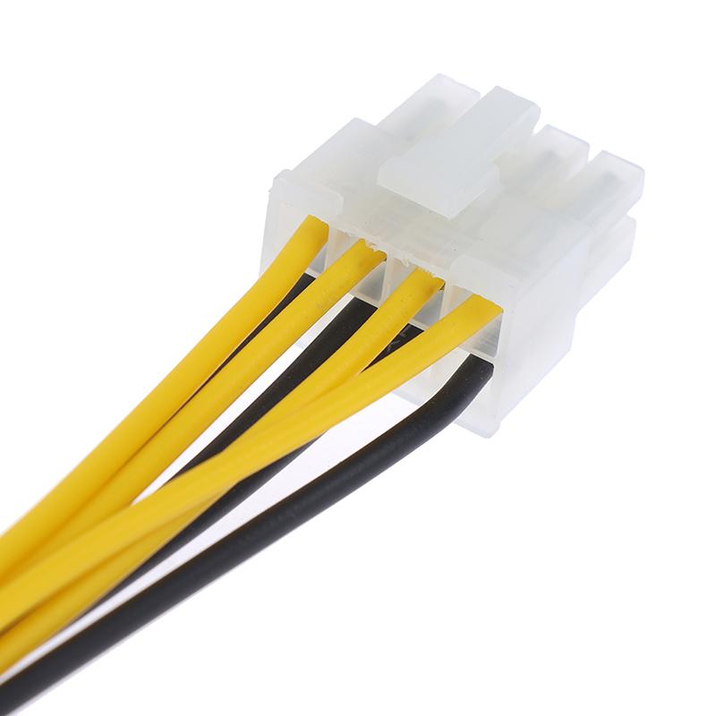 4-контактный к 8-контактному кабелю адаптера питания процессора материнской платы, линии питания