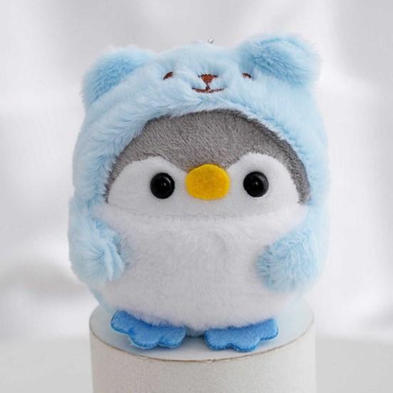 Пингвин плюшевый брелок милый пингвин кулон шляпа брелок для девочек подарки креативный