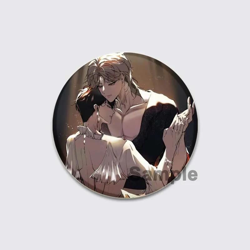 32/44/58mm BL Anime Low Tide In Twilight Badge Cartoon Brooches On Backpack Clothes Handmade Round Enamel Pins for Jewelry Gift Accessory